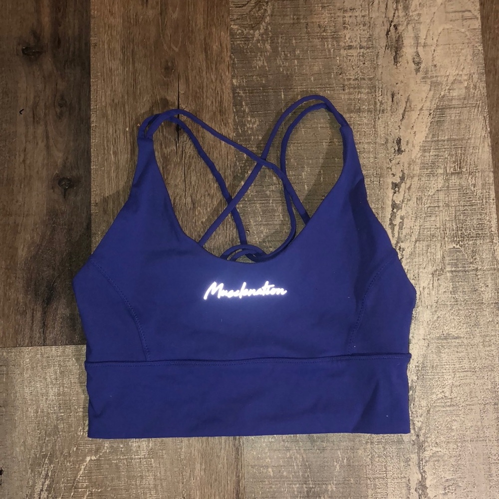 Musclenation Butter Motion Bra - Indigo